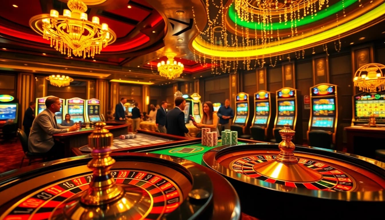 Experience the excitement of bro138 with vibrant casino celebrations featuring roulette and poker.