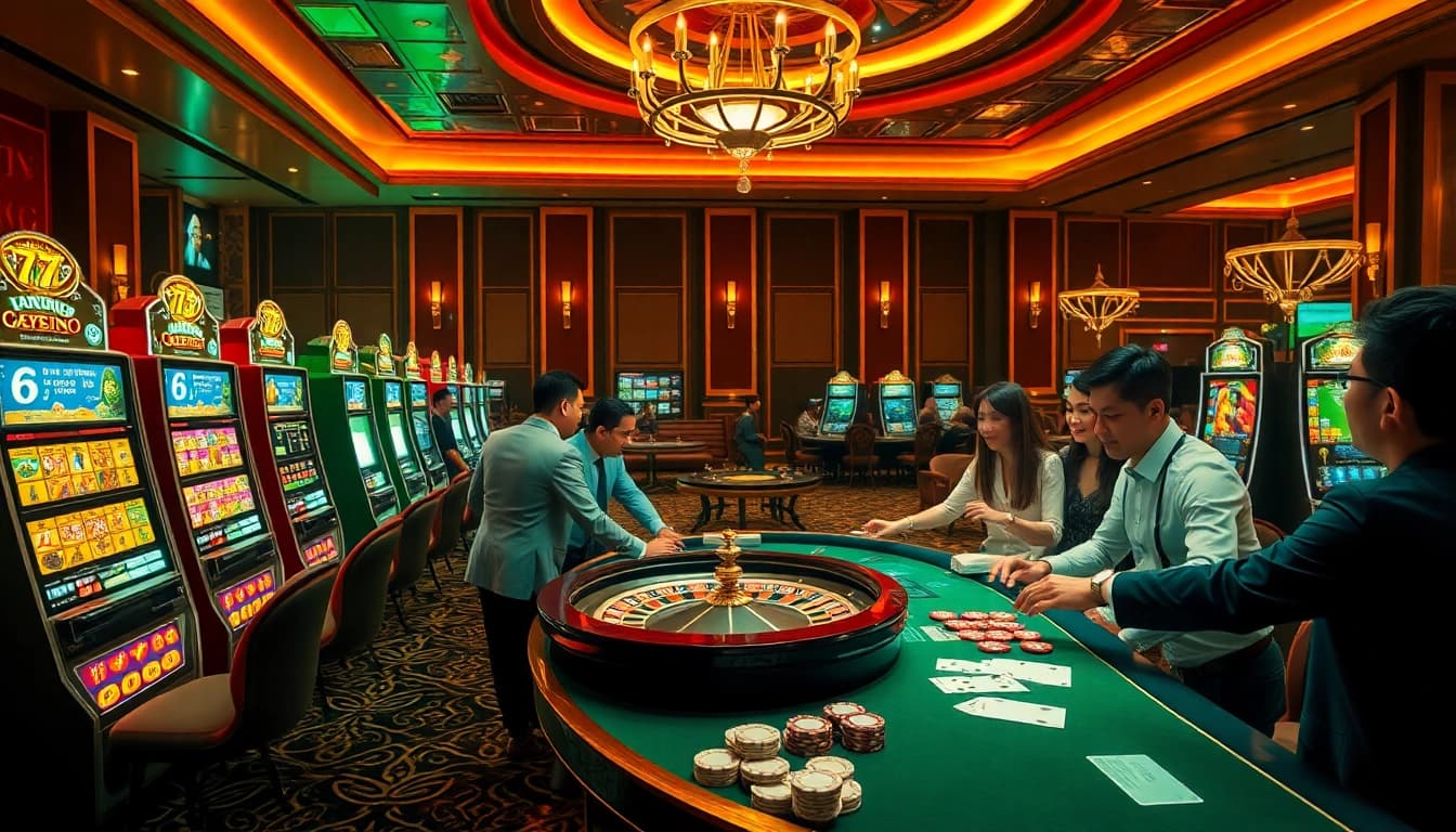 Experience thrilling gameplay at 79king with vibrant slots and engaging casino tables.