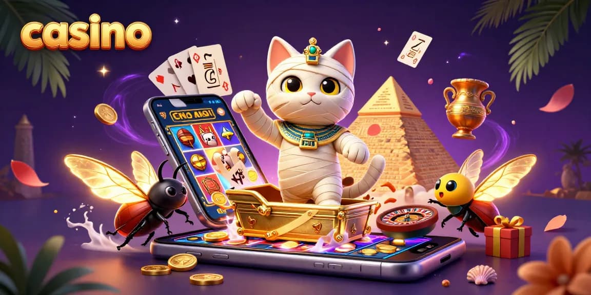 Engage in thrilling casino action featuring vibrant slot games and dynamic elements.