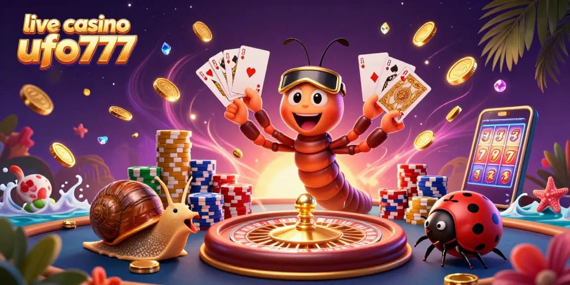 Experience the excitement at live casino ufo777 with incredible 3D characters and dynamic game elements.