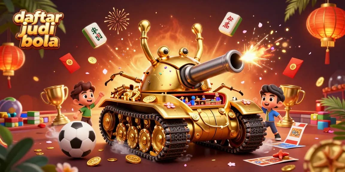 Experience daftar judi bola in a vibrant casino scene with immersive sports elements.