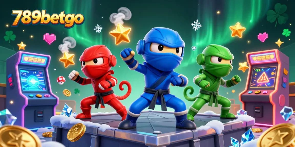 Experience thrilling gameplay at 789betgo with ninja chameleons and dazzling casino elements.