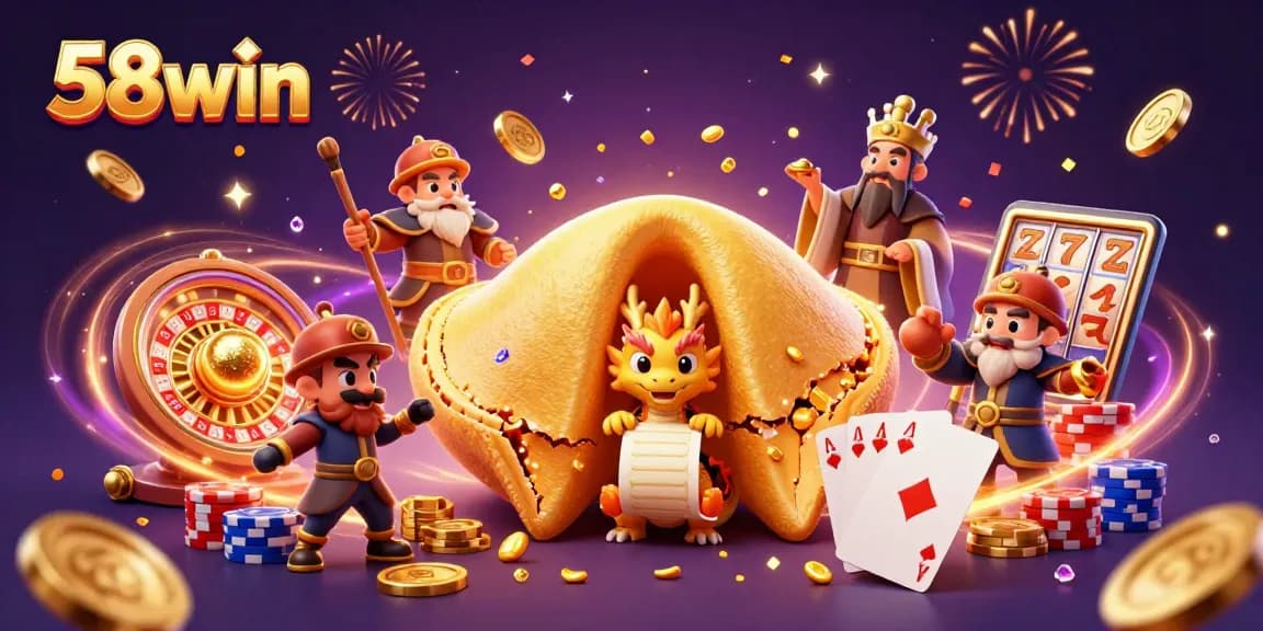 Experience thrilling opportunities with 58win as you gamble on slots and games.