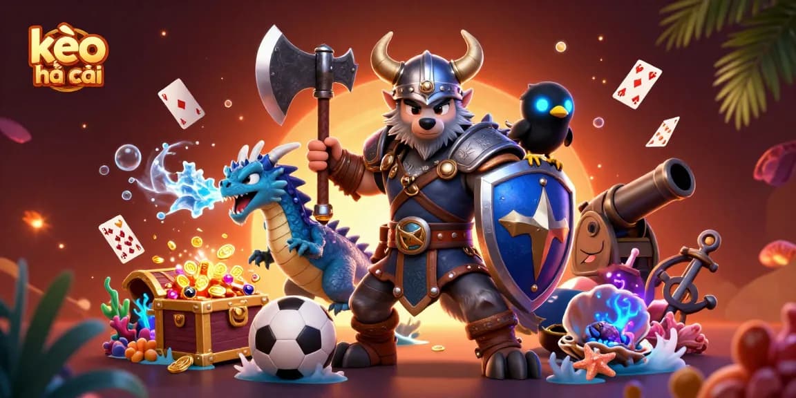 Win big with kèo nhà cái in this vibrant scene featuring exciting betting elements.