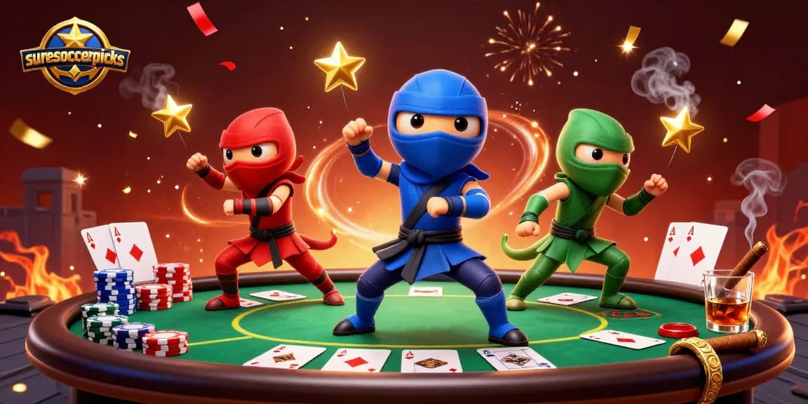 Experience winning strategies with suresoccerpicks featuring a dynamic casino scene.