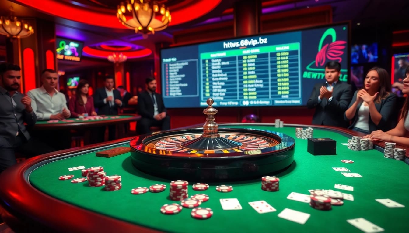 Experience thrilling gaming action at https://68vip.bz/ with dynamic roulette gameplay and vibrant casino ambiance.