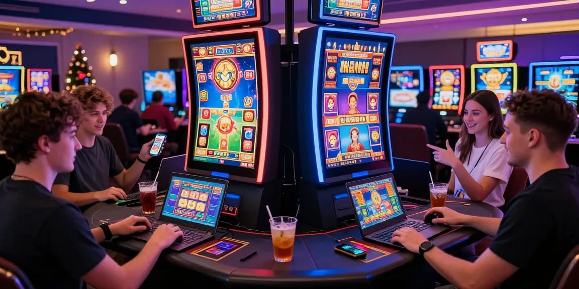UK players enjoying vibrant gaming experience at euf.co.uk online casinos