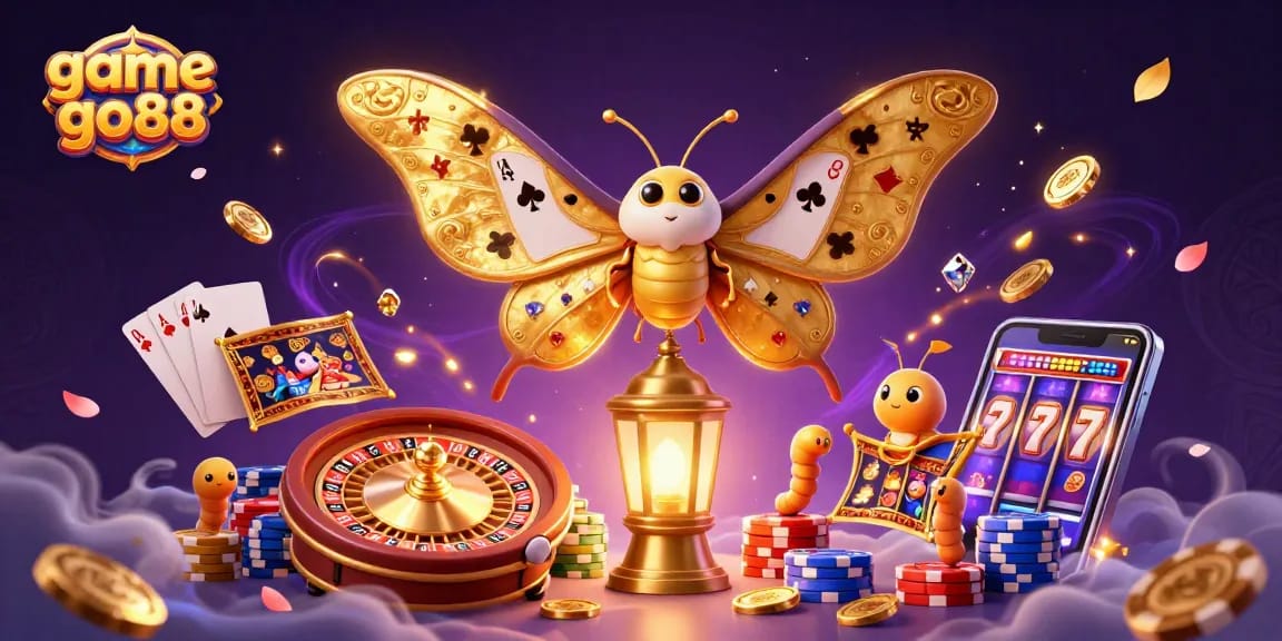 Experience the thrill of game go88 with vibrant casino elements and enchanting characters in a rich digital scene.