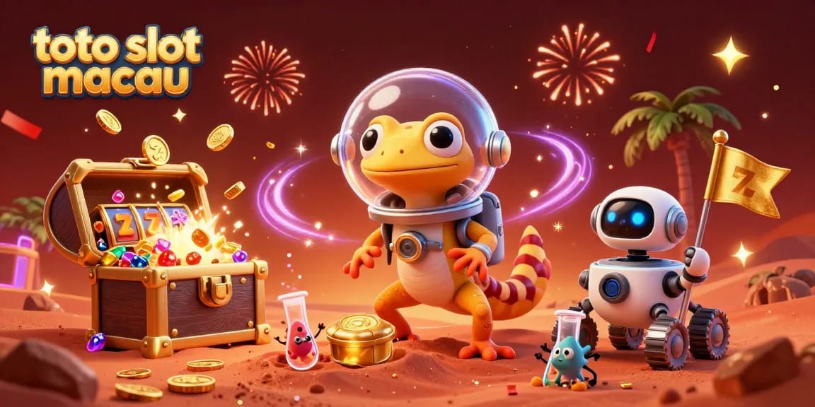 Experience winning moments with toto slot macau as the Martian gecko discovers a hidden casino in vibrant detail.