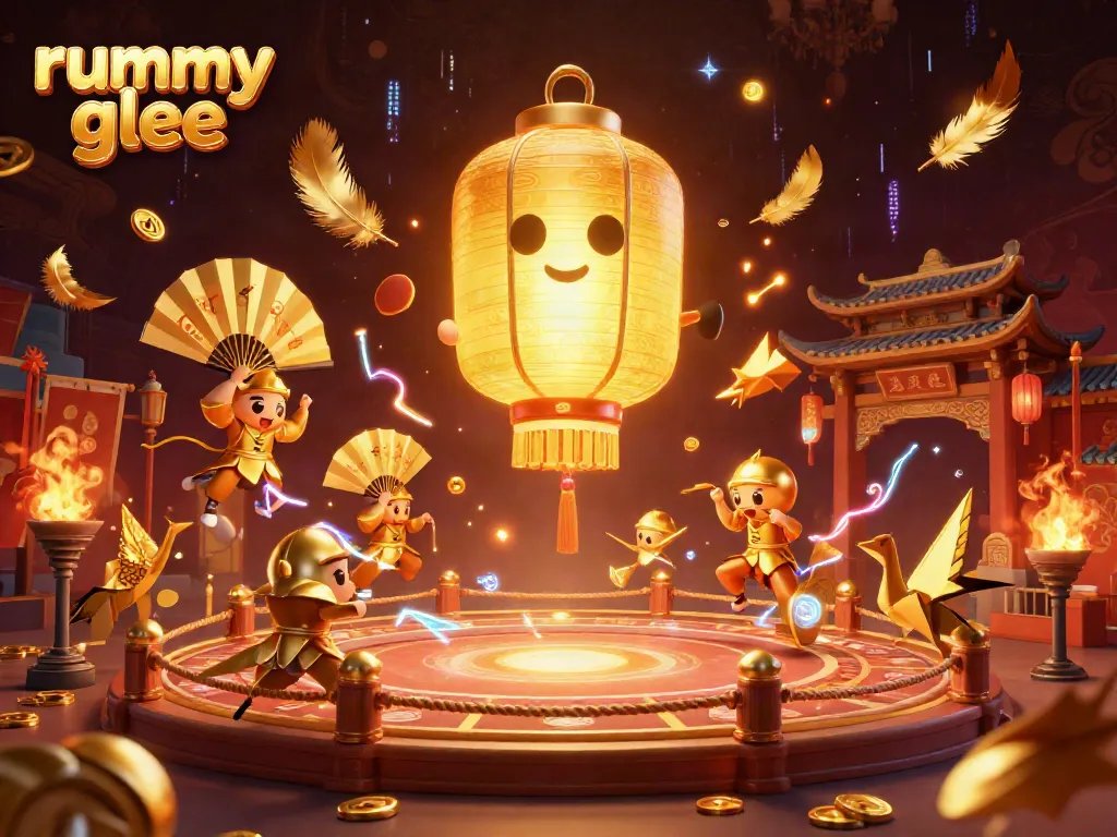 Rummy Glee menawarkan pengalaman bermain kartu yang mendebarkan di kasino malam.