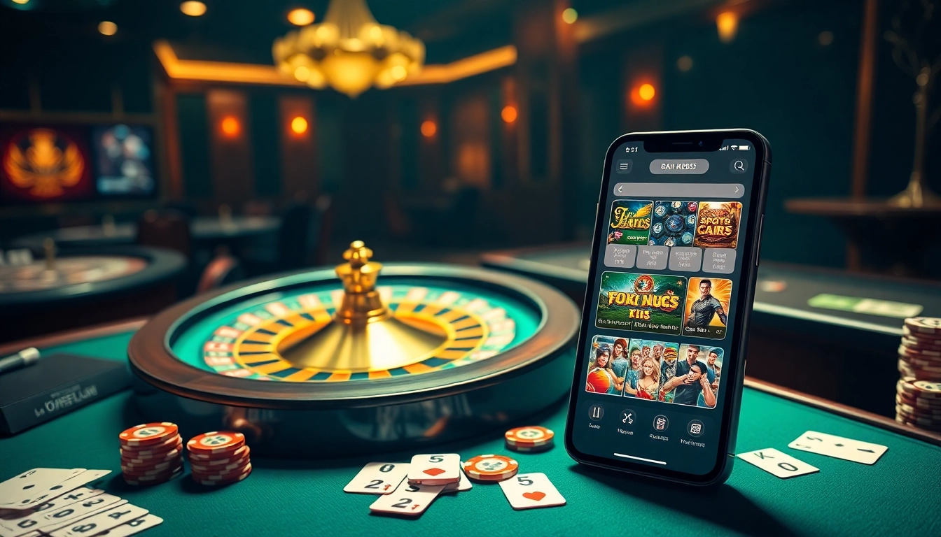 Experience the excitement at Trang Chủ KK55 with luxurious gaming visuals and engaging online gambling elements.
