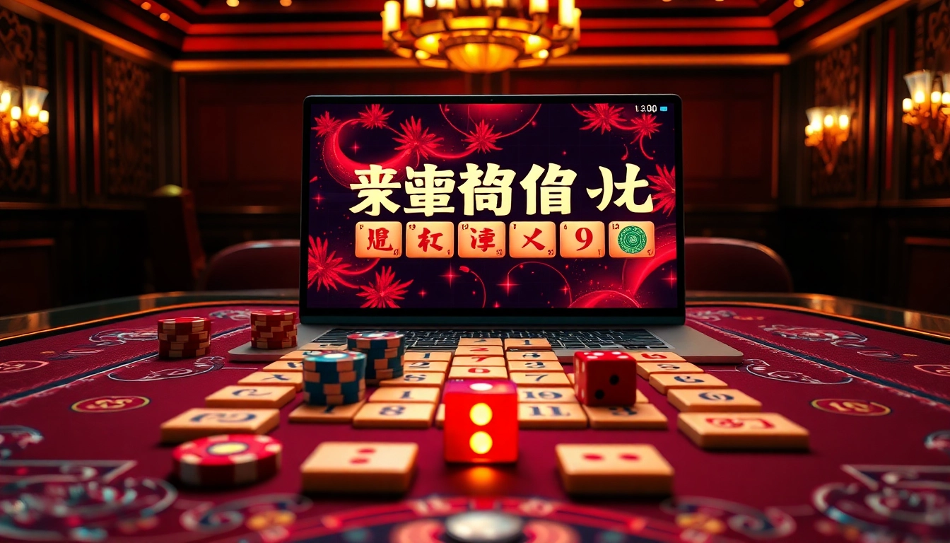 התחברו למשחק רמיקוב אונליין על שולחן קזינו יוקרתי עם אריחים ססגוניים וצ'יפים להימור.